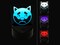 Husky Dog Face Sad 3D Illusion LED Night Light Sign Nightstand Desk Lamp